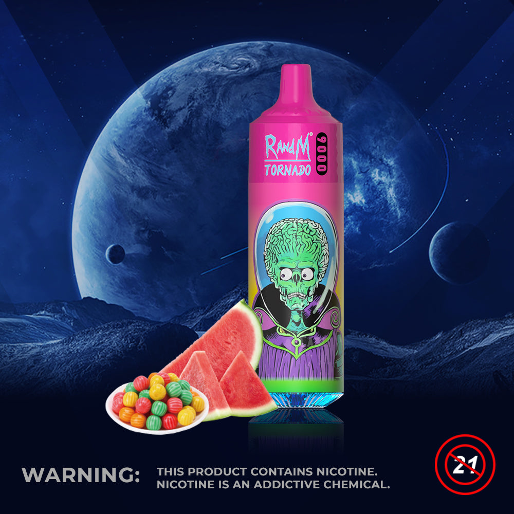 RandM Tornado 9000-Watermelon bubble gum