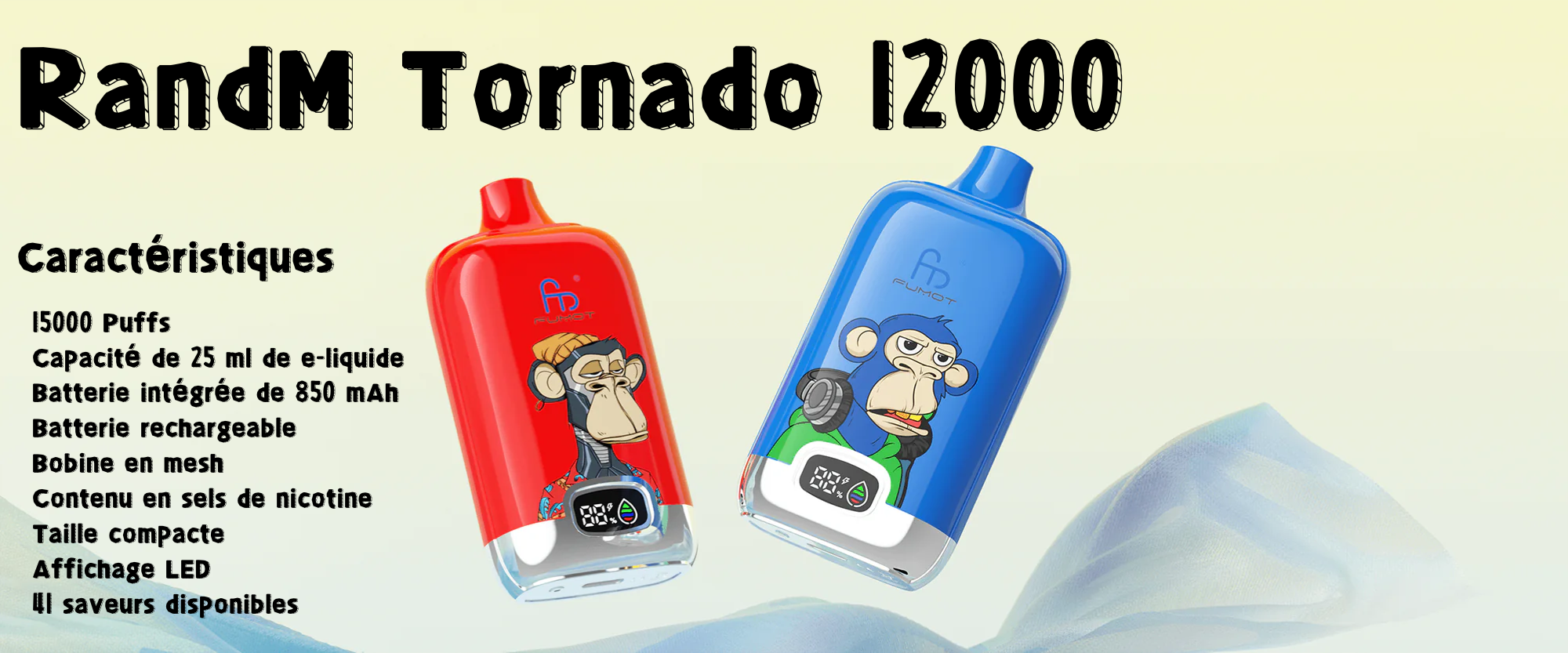 RandM Tornado 12000 RandM Tornado 12000 Puffs
