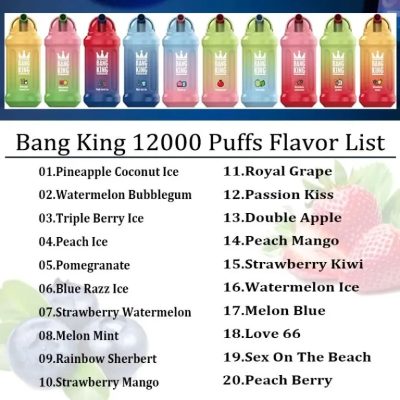 Bang King 12000 Bang King 12000 Puffs