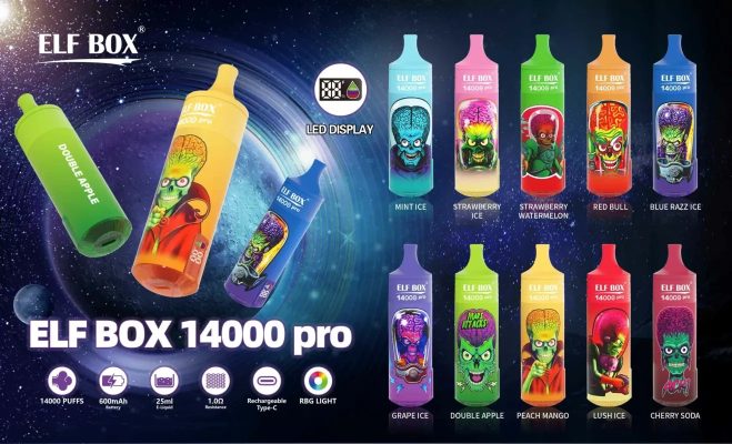 ELF BOX RGB 14000 Pro ELF BOX RGB 14000 Pro Puffs