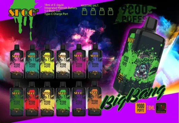 SFOG BIG BANG 9000 Puffs SFOG BIG BANG 9000
