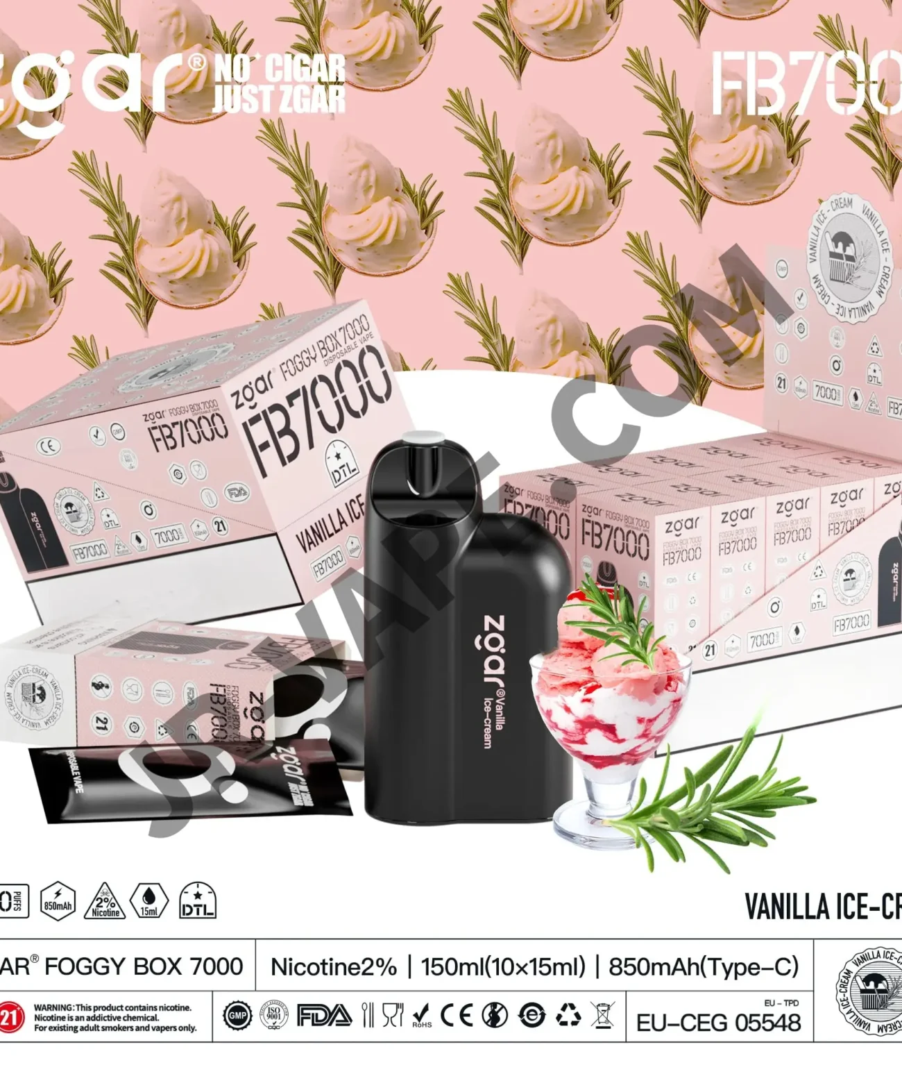 ZGAR FOGGY BOX 7000 Price ZGAR FOGGY BOX 7000 Puffs ZGAR FOGGY BOX 7000