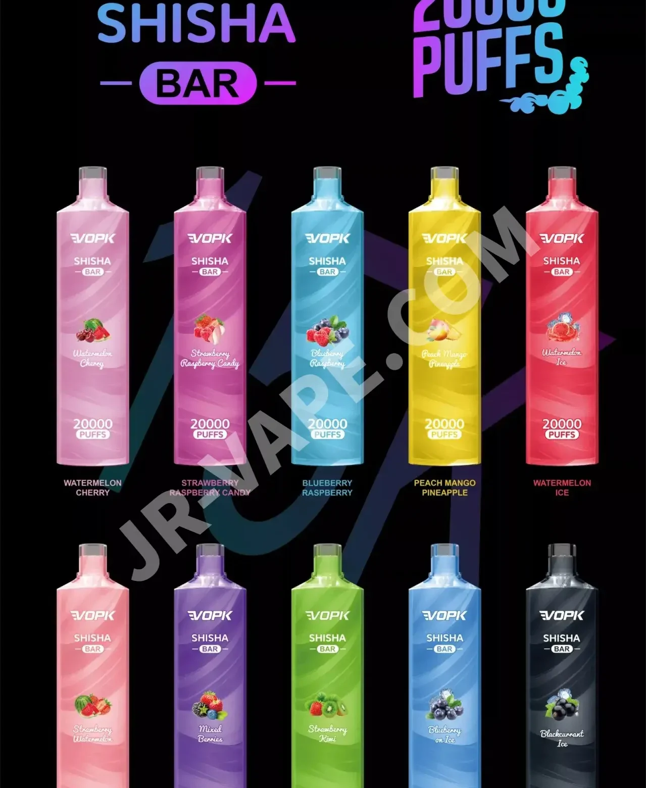 VOPK Shisha BAR 20000 VOPK Shisha BAR 20000 Puffs